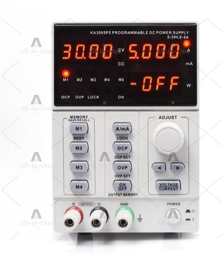 Programmable Dc Power Supply 60V 5A - KA3003D / KA3005P Digital Programmable DC