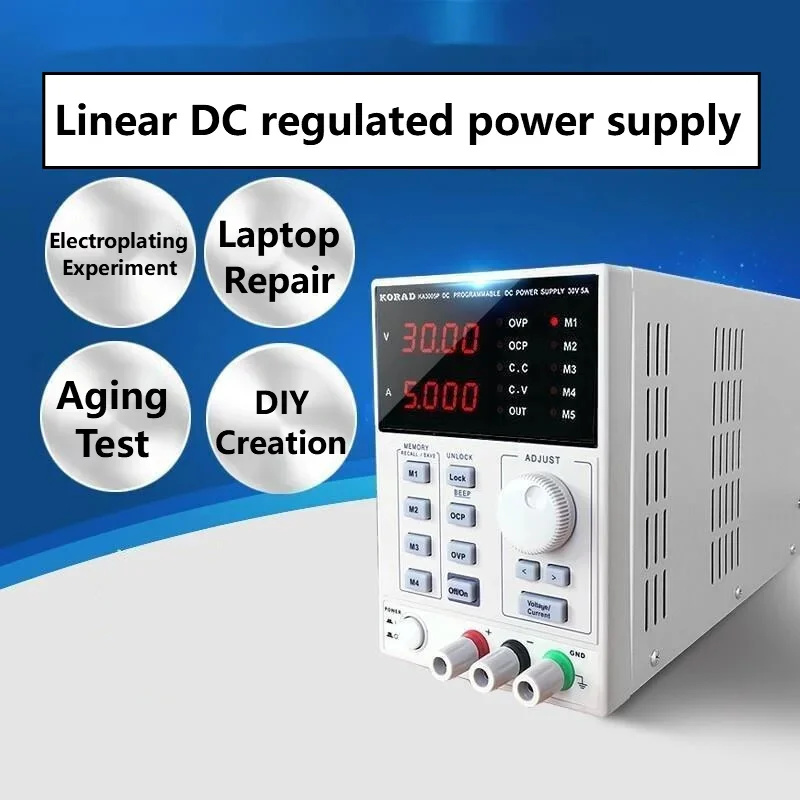 30V 60V 2A  3A 5A 10A Linear D - Programmable Dc Power Supply 60V 5A recension och pris