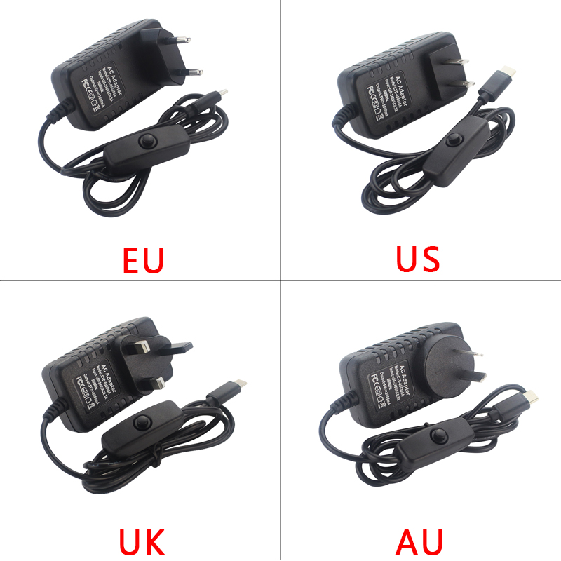 5V 3A Raspberry Pi 4 Power Sup - Banana Pi Bpi-M5 recension och pris