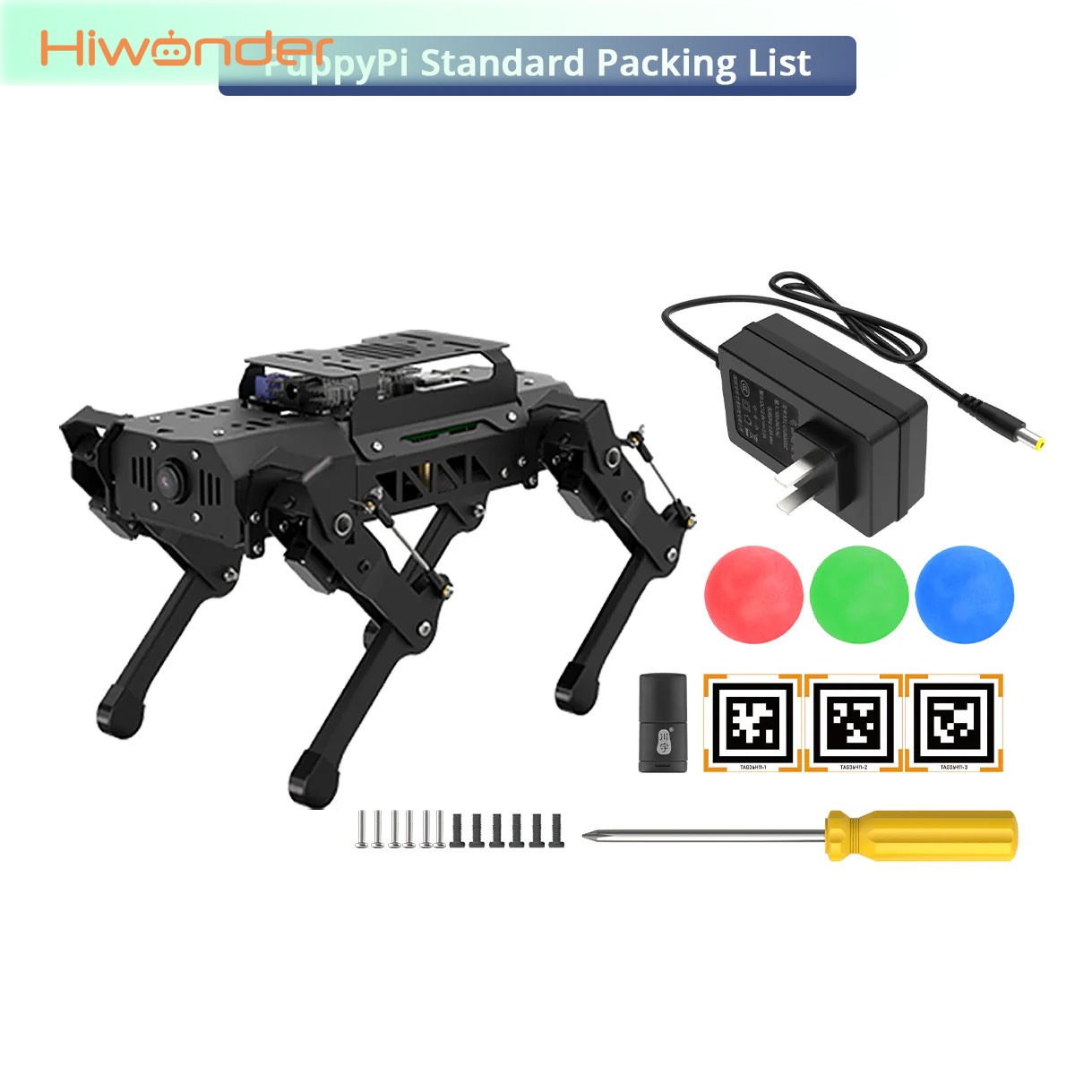 Hiwonder PuppyPi Standard Kit  - Raspberry Pi 5 8Gb Kit recension och pris