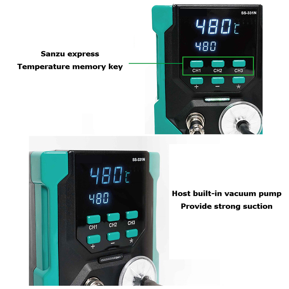SS-331NH ESD LCD Digital Elect - Desoldering Gun Vacuum Electric recension och pris