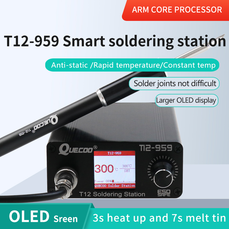 T12-959 V5.1 Soldering Station - Soldering Station T12 Oled recension och pris
