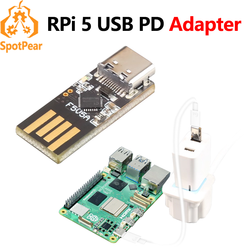 Raspberry Pi 5 USB A C Mini PD - Banana Pi Bpi-M5 recension och pris