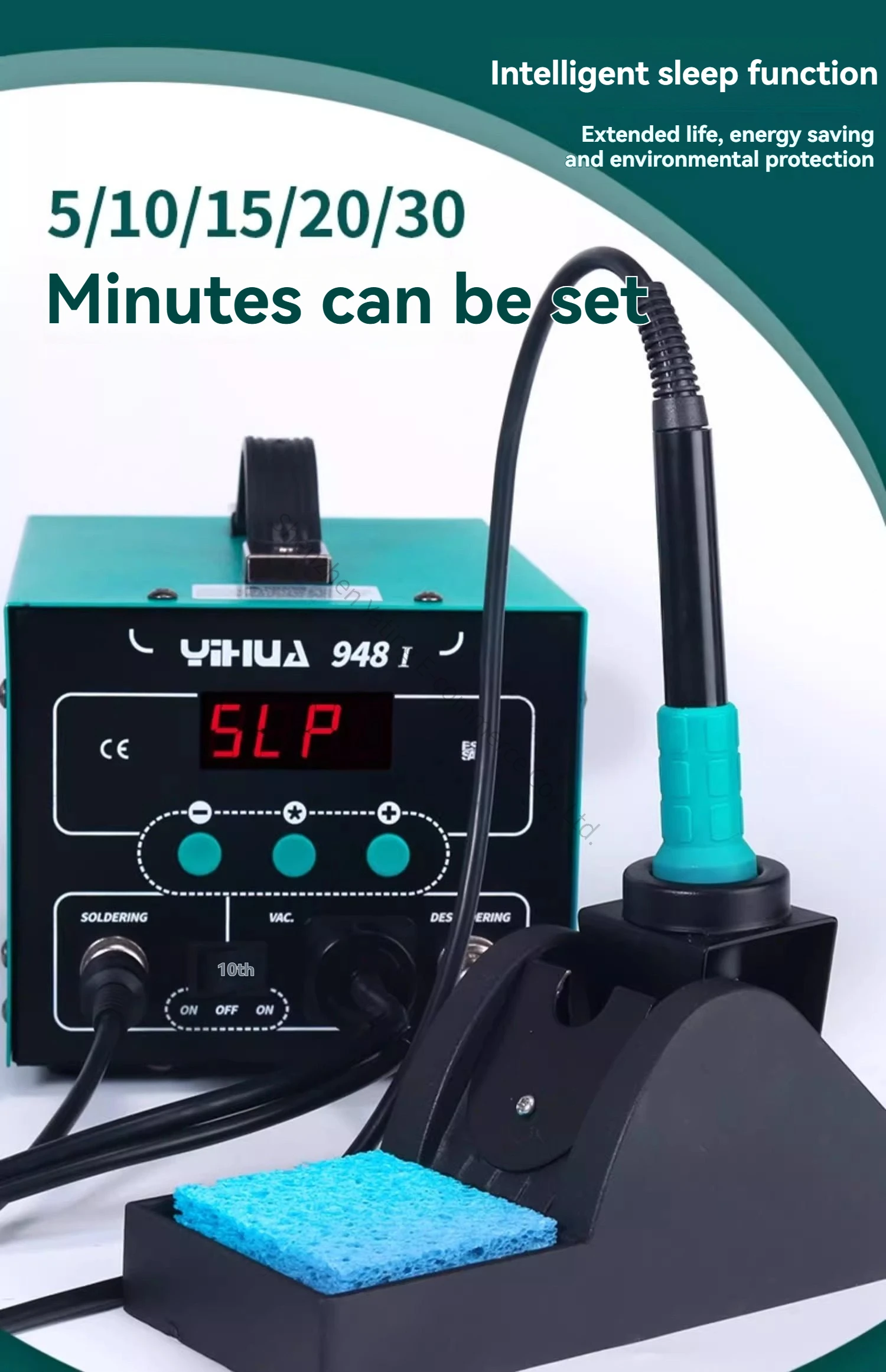 New 948-I Automatic Electric D - Desoldering Gun Vacuum Electric recension och pris