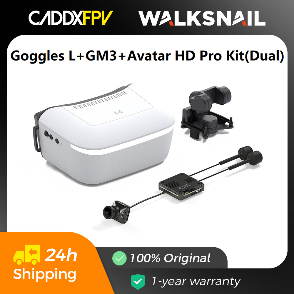 Caddx Walksnail Avatar HD Gogg - Fpv Goggles Avatar Hd Receiver recension och pris