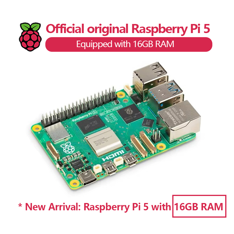 Official Original Raspberry Pi - Raspberry Pi 5 8Gb Kit recension och pris