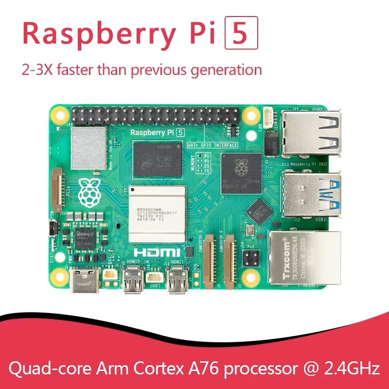 Official Original Raspberry Pi - Raspberry Pi 5 8Gb Kit recension och pris