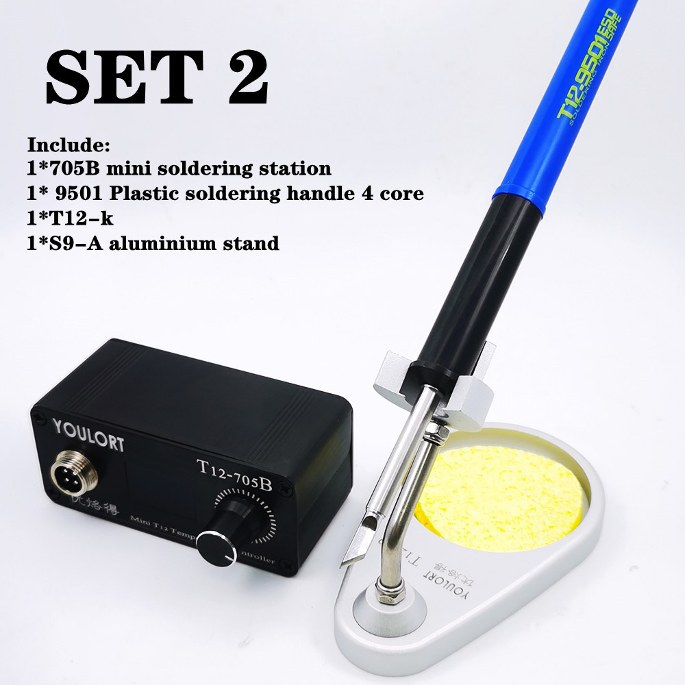 MINI T12-705B Soldering Iron s - Soldering Station T12 Oled recension och pris