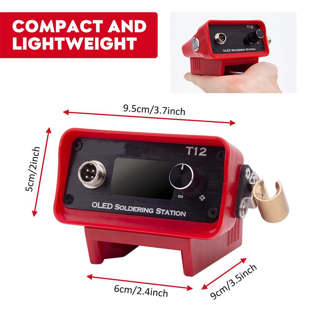 OLED T12 Soldering Iron Statio - Soldering Station T12 Oled recension och pris