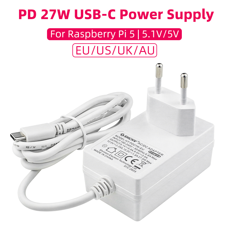 Raspberry Pi 5 5.1V 5A Power S - Banana Pi Bpi-M5 recension och pris
