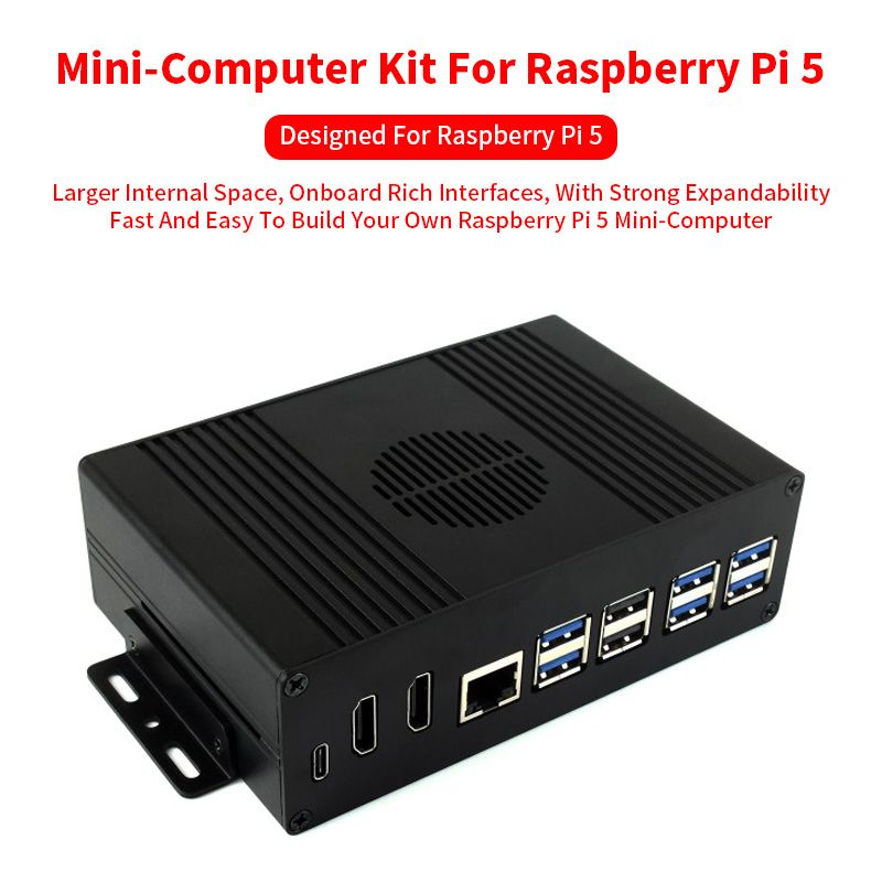 Raspberry Pi 5 All-In-One Mini - Raspberry Pi 5 8Gb Kit recension och pris