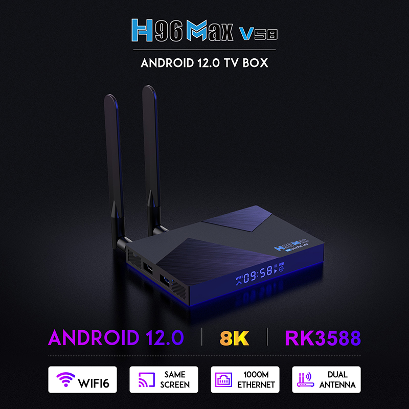 H96 MAX V58 Rockchip RK3588 Oc - Khadas Vim4 8Gb recension och pris
