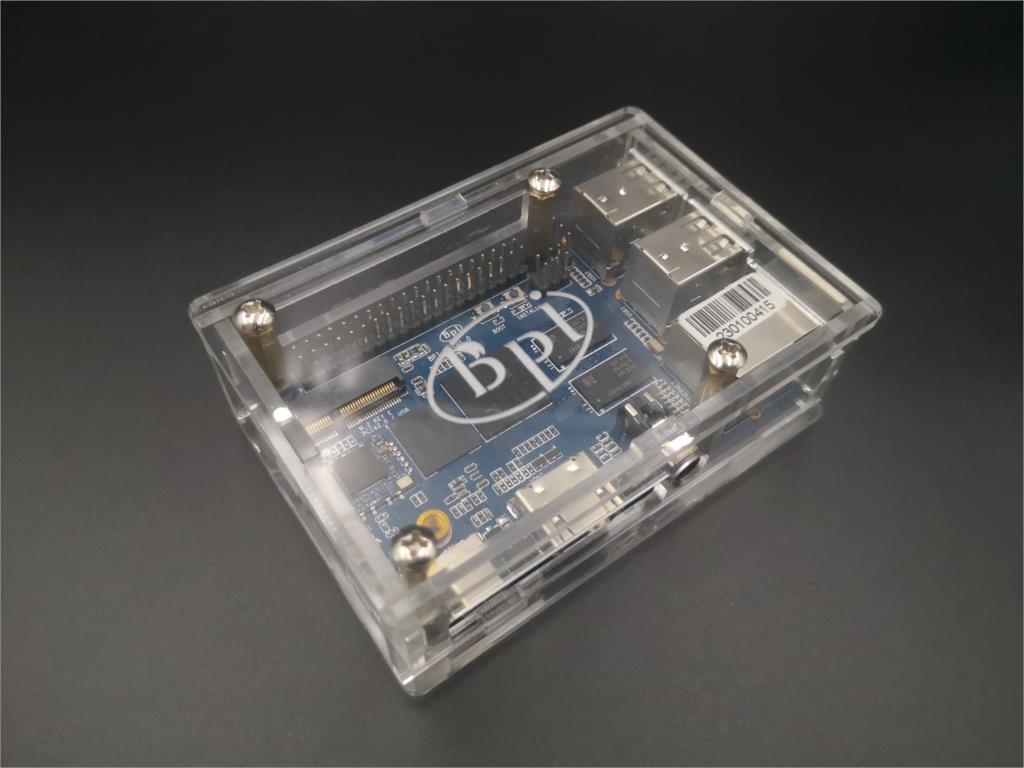 BPI M5 BPI M4 Acrylic case Ban - Banana Pi Bpi-M5 recension och pris