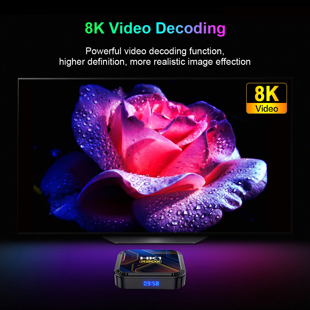 HK1 RBOX K8S Android 13 TV Box - Radxa Rock 5B 16Gb recension och pris