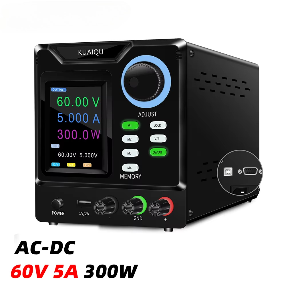 KUAIQU SPPS-D605-232 60V 5A 12 - Programmable Dc Power Supply 60V 5A recension och pris