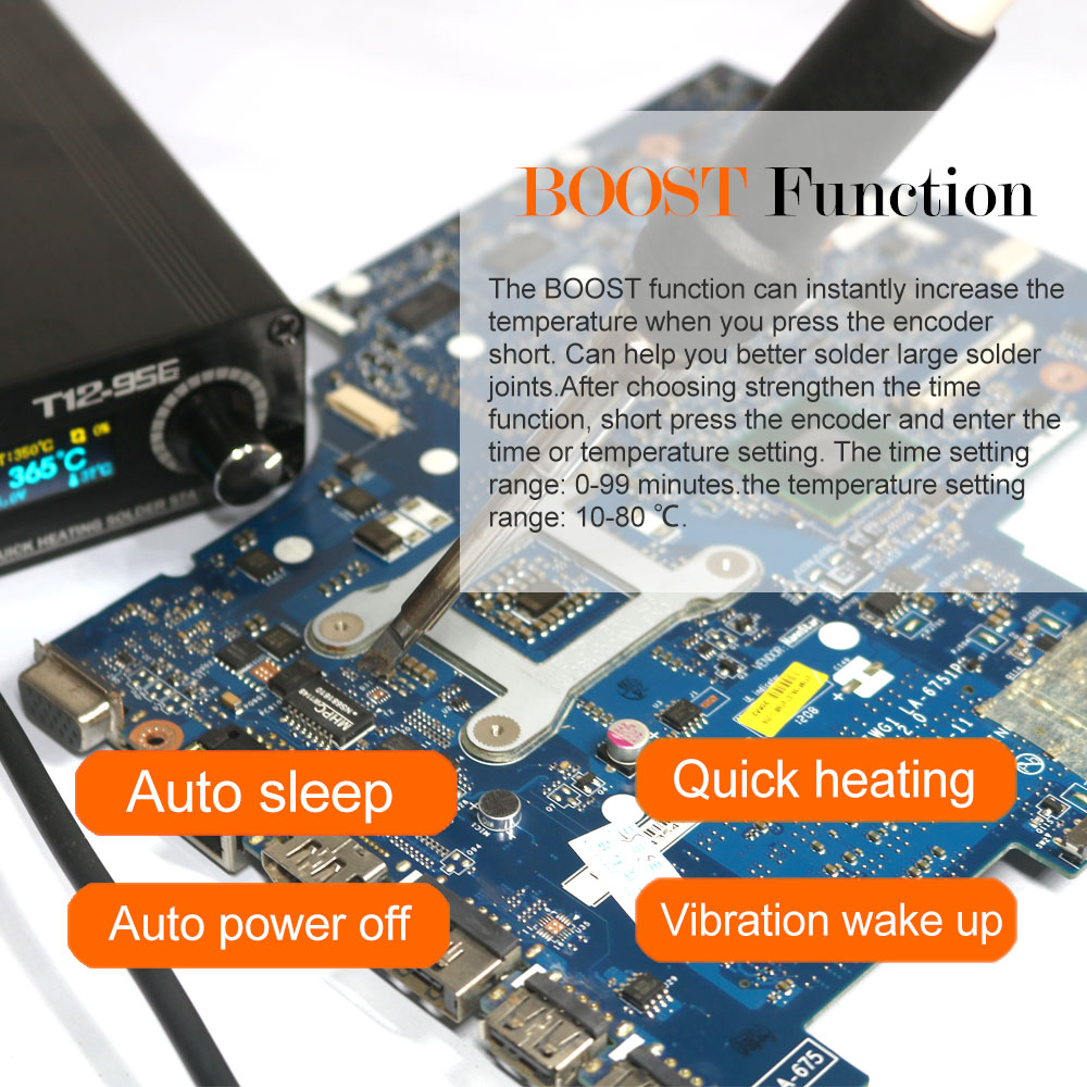 QUECOO T12-956 Soldering Digit - Soldering Station T12 Oled recension och pris